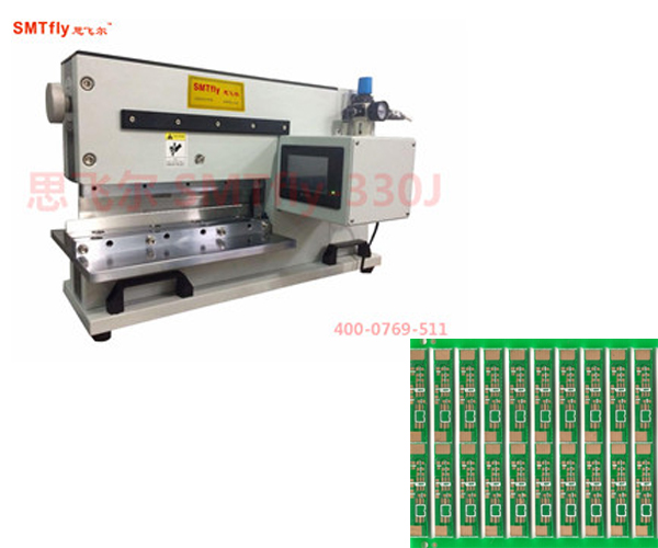 2 Linear Blades V Groove PCB Separation Machine,SMTfly-330J