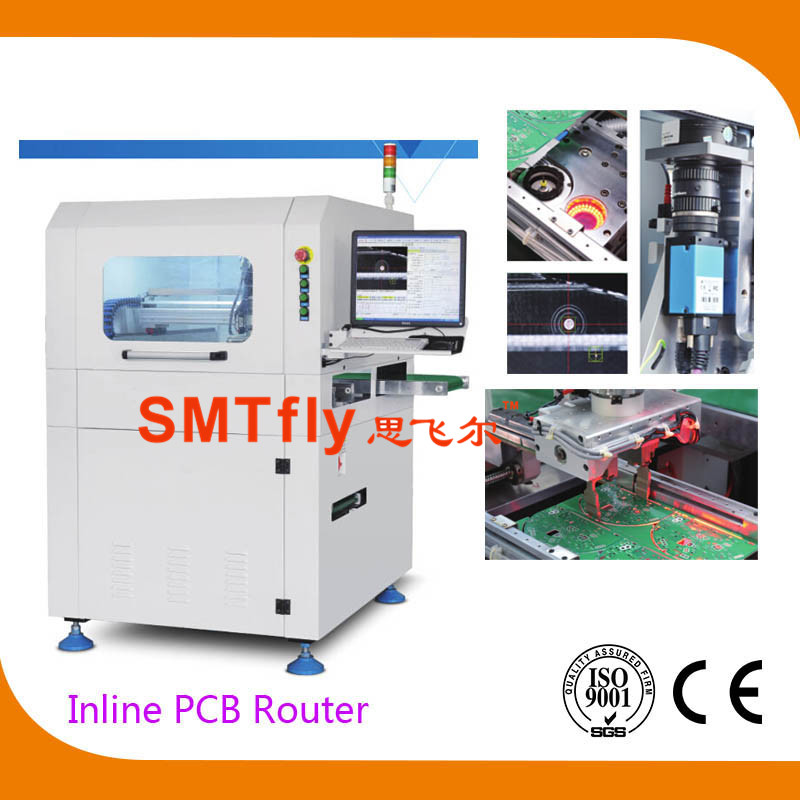 Inline PCB Router Depaneling Machine,SMTfly-F03